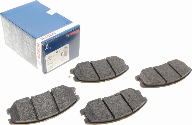 BOSCH 0 986 494 250 - Kit de plaquettes de frein, frein à disque cwaw.fr