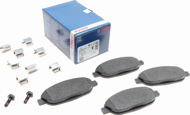 BOSCH 0 986 494 261 - Kit de plaquettes de frein, frein à disque cwaw.fr