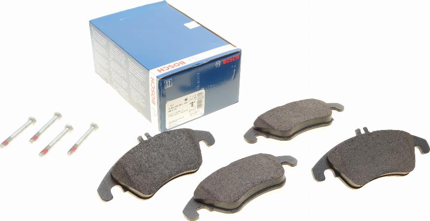 BOSCH 0 986 494 263 - Kit de plaquettes de frein, frein à disque cwaw.fr