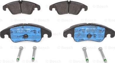 BOSCH 0 986 494 201 - Kit de plaquettes de frein, frein à disque cwaw.fr