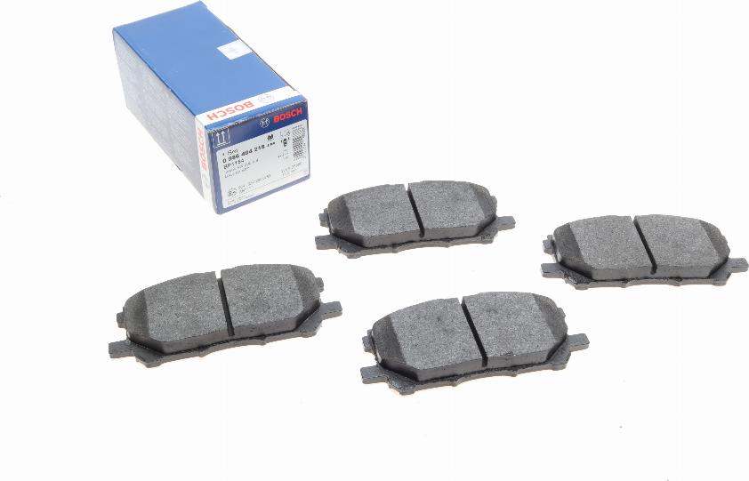 BOSCH 0 986 494 218 - Kit de plaquettes de frein, frein à disque cwaw.fr