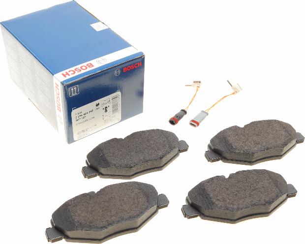 BOSCH 0 986 494 285 - Kit de plaquettes de frein, frein à disque cwaw.fr