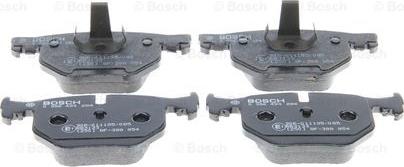 BOSCH 0 986 494 286 - Kit de plaquettes de frein, frein à disque cwaw.fr