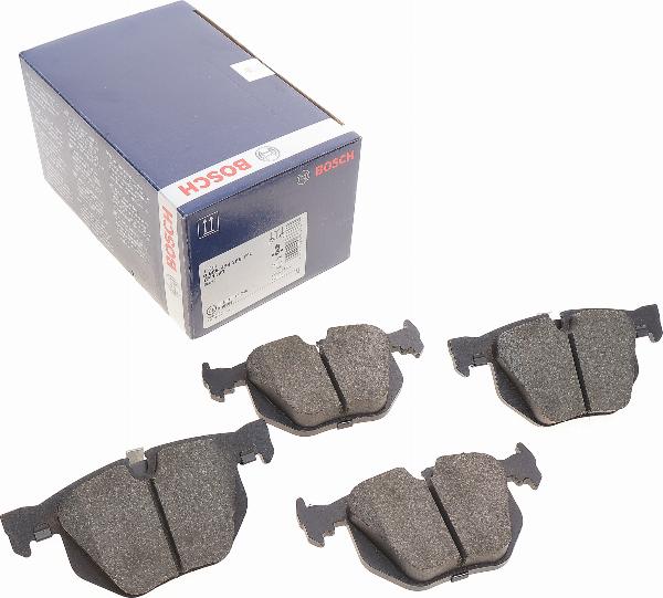 BOSCH 0 986 494 286 - Kit de plaquettes de frein, frein à disque cwaw.fr