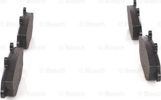 BOSCH 0 986 494 287 - Kit de plaquettes de frein, frein à disque cwaw.fr