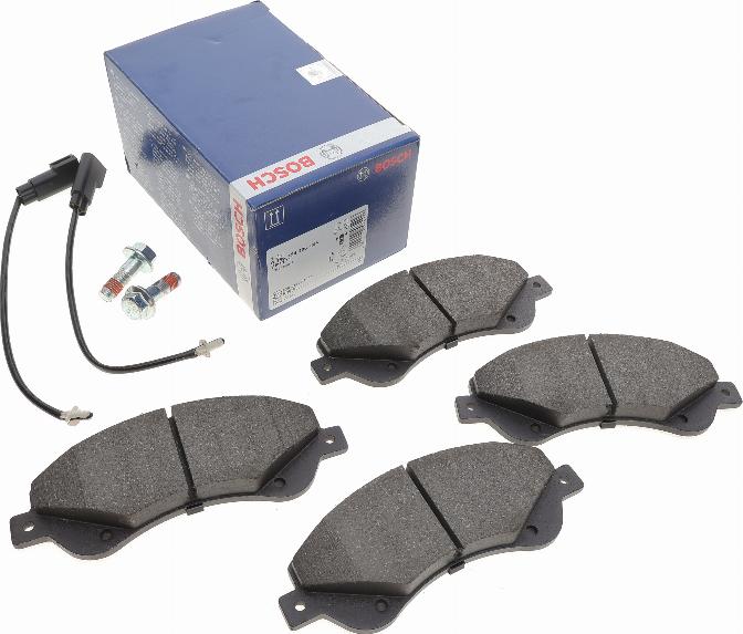 BOSCH 0 986 494 236 - Kit de plaquettes de frein, frein à disque cwaw.fr