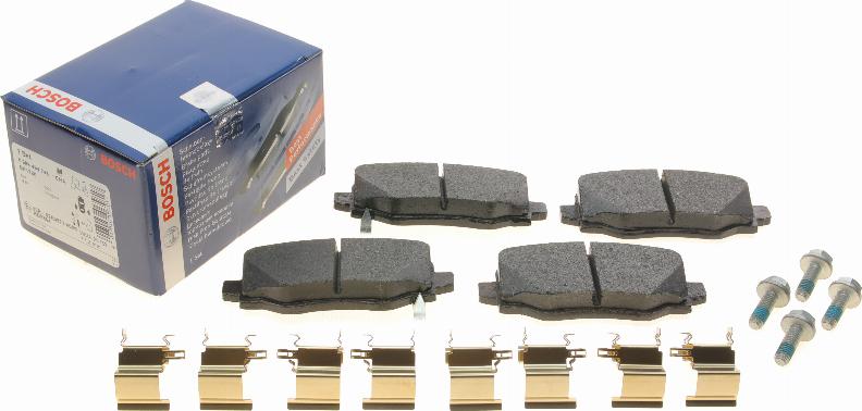 BOSCH 0 986 494 745 - Kit de plaquettes de frein, frein à disque cwaw.fr