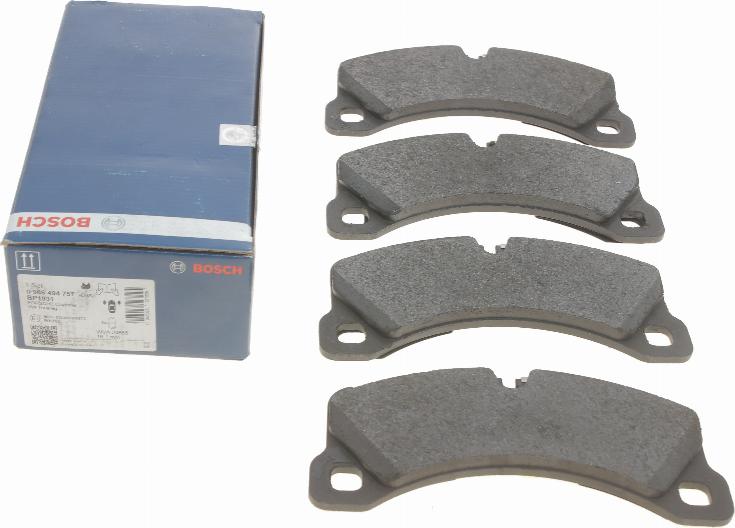 BOSCH 0 986 494 757 - Kit de plaquettes de frein, frein à disque cwaw.fr