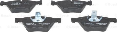 BOSCH 0 986 494 705 - Kit de plaquettes de frein, frein à disque cwaw.fr