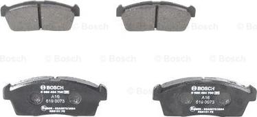 BOSCH 0 986 494 700 - Kit de plaquettes de frein, frein à disque cwaw.fr