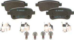 BOSCH 0 986 494 735 - Kit de plaquettes de frein, frein à disque cwaw.fr