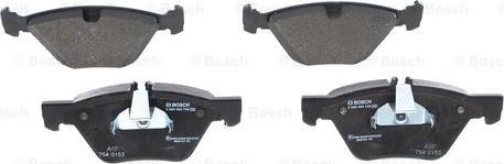 BOSCH 0 986 494 729 - Kit de plaquettes de frein, frein à disque cwaw.fr