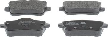 BOSCH 0 986 495 403 - Kit de plaquettes de frein, frein à disque cwaw.fr