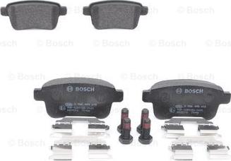 BOSCH 0 986 495 418 - Kit de plaquettes de frein, frein à disque cwaw.fr