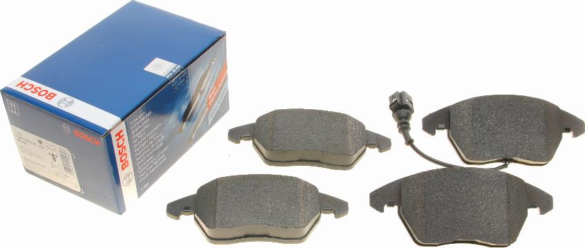 BOSCH 0 986 495 412 - Kit de plaquettes de frein, frein à disque cwaw.fr