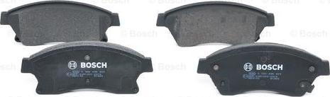 BOSCH 0 986 495 423 - Kit de plaquettes de frein, frein à disque cwaw.fr