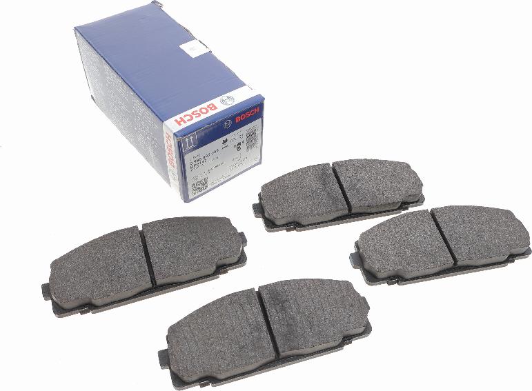 BOSCH 0 986 495 058 - Kit de plaquettes de frein, frein à disque cwaw.fr