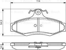 HELLA T1253 - Kit de plaquettes de frein, frein à disque cwaw.fr