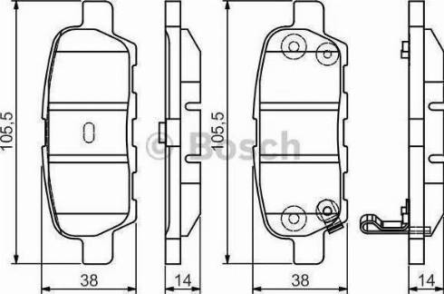 Remsa 876 01 - Kit de plaquettes de frein, frein à disque cwaw.fr