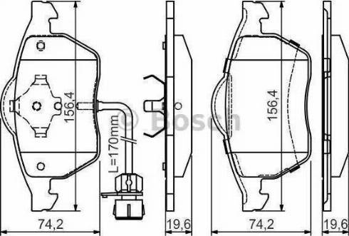 Lemförder 20645 05 - Kit de plaquettes de frein, frein à disque cwaw.fr