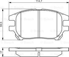 Valeo 606846 - Kit de plaquettes de frein, frein à disque cwaw.fr