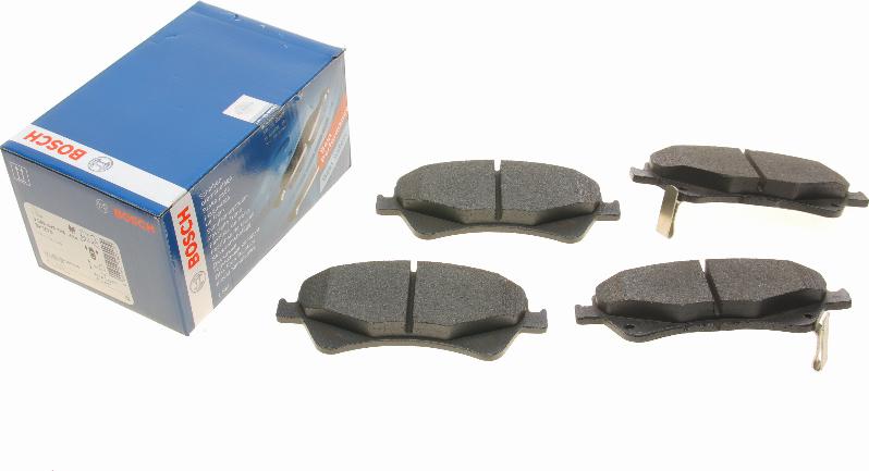 BOSCH 0 986 495 106 - Kit de plaquettes de frein, frein à disque cwaw.fr