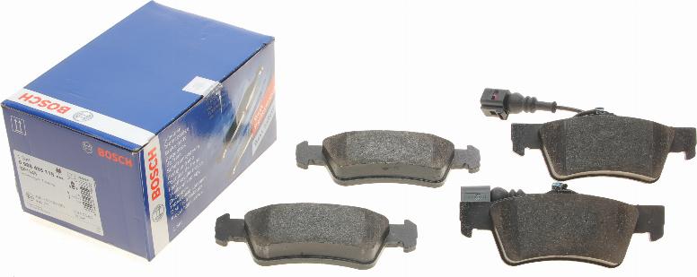 BOSCH 0 986 495 115 - Kit de plaquettes de frein, frein à disque cwaw.fr