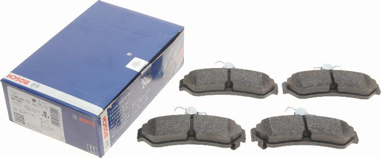 BOSCH 0 986 495 173 - Kit de plaquettes de frein, frein à disque cwaw.fr