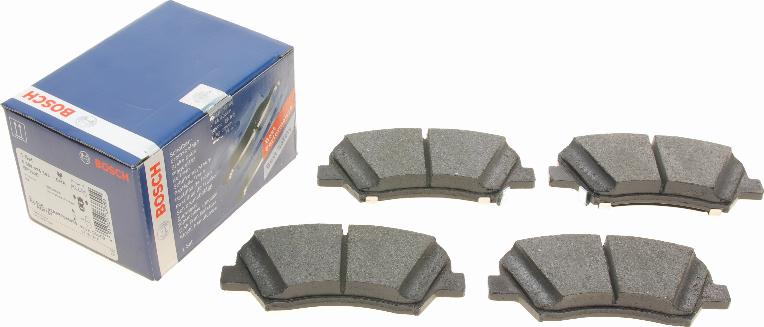 BOSCH 0 986 495 343 - Kit de plaquettes de frein, frein à disque cwaw.fr