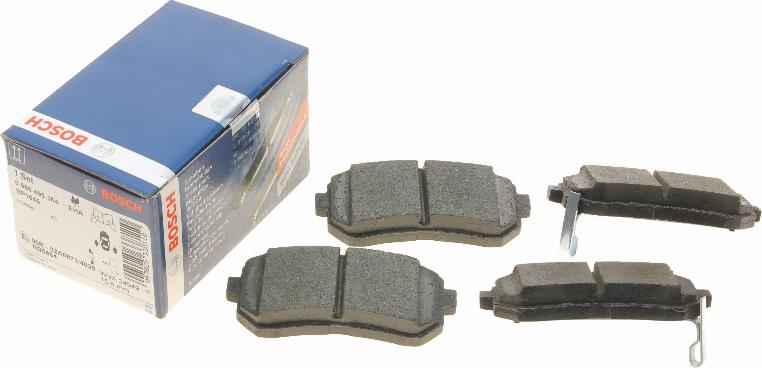 BOSCH 0 986 495 354 - Kit de plaquettes de frein, frein à disque cwaw.fr