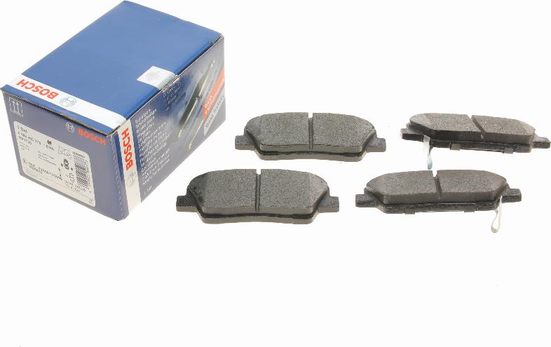 BOSCH 0 986 495 370 - Kit de plaquettes de frein, frein à disque cwaw.fr