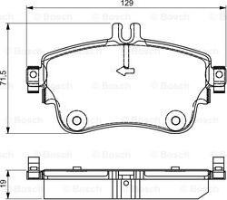 BOSCH 0 986 495 298 - Kit de plaquettes de frein, frein à disque cwaw.fr