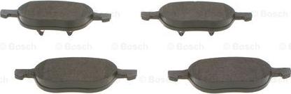 BOSCH 0 986 495 215 - Kit de plaquettes de frein, frein à disque cwaw.fr