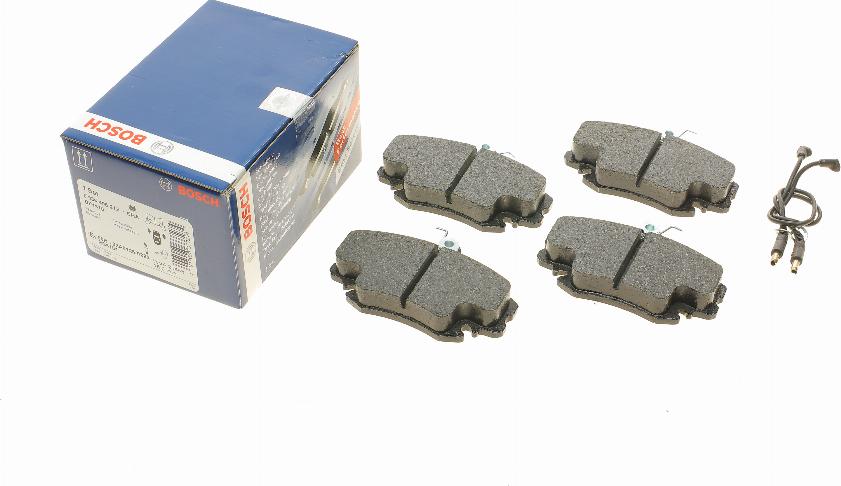 BOSCH 0 986 495 212 - Kit de plaquettes de frein, frein à disque cwaw.fr