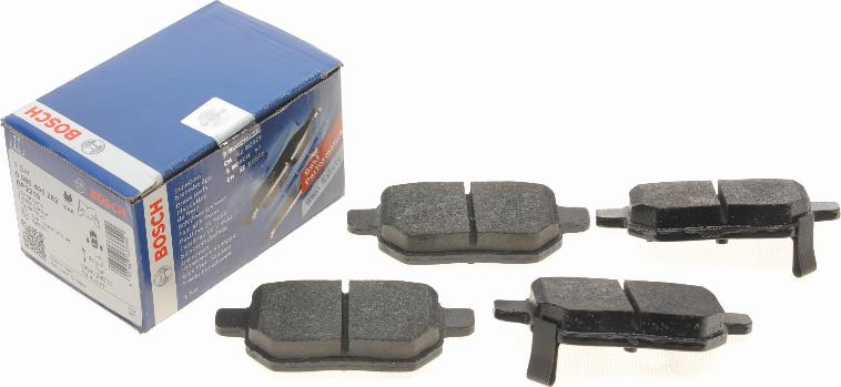 BOSCH 0 986 495 282 - Kit de plaquettes de frein, frein à disque cwaw.fr