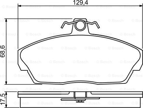 Roulunds Rubber 667981 - Kit de plaquettes de frein, frein à disque cwaw.fr