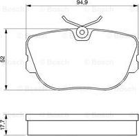 ATE 602811 - Kit de plaquettes de frein, frein à disque cwaw.fr