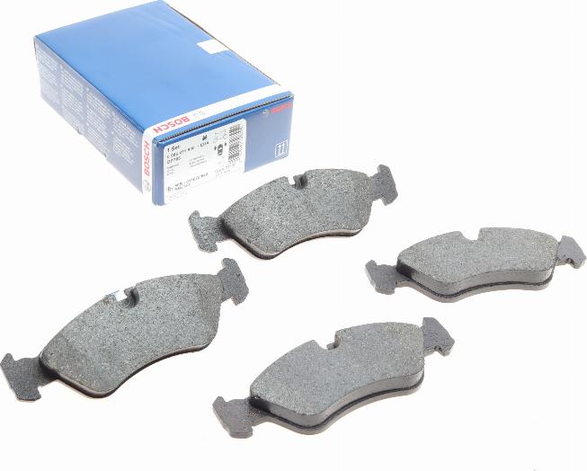 BOSCH 0 986 491 900 - Kit de plaquettes de frein, frein à disque cwaw.fr