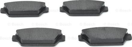 BOSCH 0 986 491 250 - Kit de plaquettes de frein, frein à disque cwaw.fr