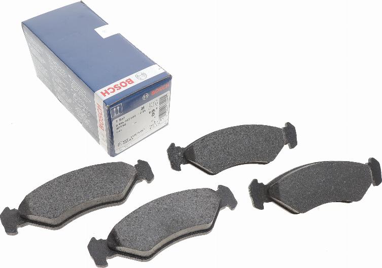 BOSCH 0 986 492 020 - Kit de plaquettes de frein, frein à disque cwaw.fr