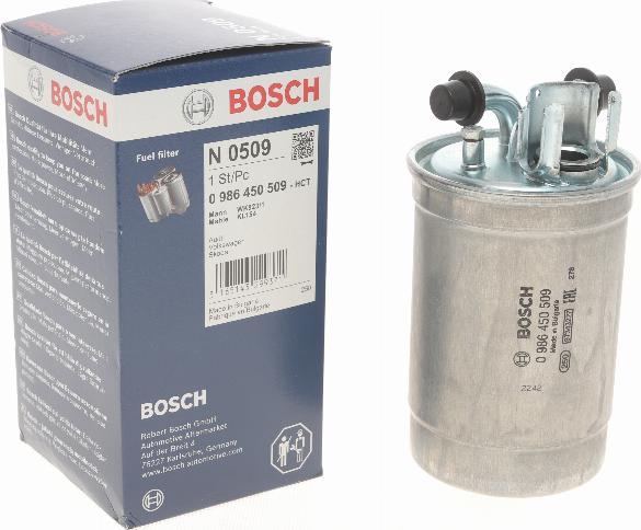 BOSCH 0 986 450 509 - Filtre à carburant cwaw.fr