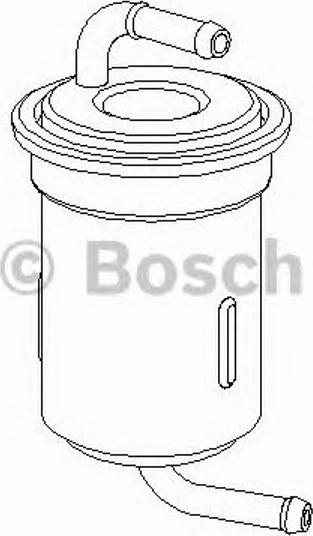 BOSCH 0986450602 - Filtre à carburant cwaw.fr