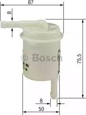 BOSCH 0 986 450 030 - Filtre à carburant cwaw.fr