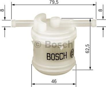 BOSCH 0 986 450 117 - Filtre à carburant cwaw.fr