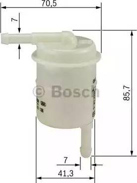 BOSCH 0 986 450 138 - Filtre à carburant cwaw.fr