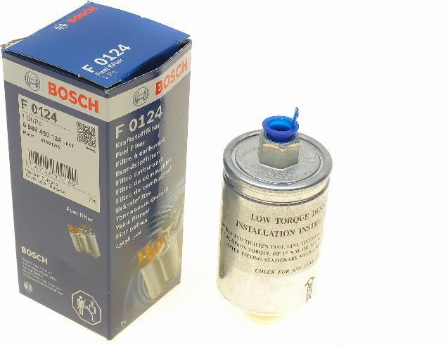 BOSCH 0 986 450 124 - Filtre à carburant cwaw.fr