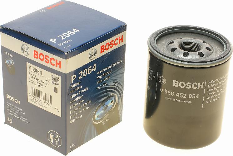 BOSCH 0 986 452 064 - Filtre à huile cwaw.fr