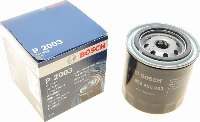 BOSCH 0 986 452 003 - Filtre à huile cwaw.fr