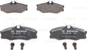 BOSCH 0 986 469 790 - Kit de plaquettes de frein, frein à disque cwaw.fr