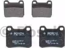 BOSCH 986466871 - Kit de plaquettes de frein, frein à disque cwaw.fr